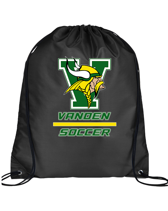 Vanden HS Boys Soccer Split - Drawstring Bag