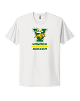 Vanden HS Boys Soccer Split - Mens Select Cotton T-Shirt