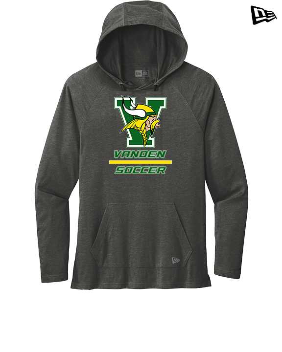 Vanden HS Boys Soccer Split - New Era Tri-Blend Hoodie
