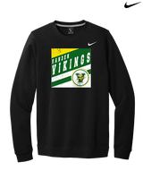 Vanden HS Boys Soccer Square - Mens Nike Crewneck