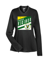 Vanden HS Boys Soccer Square - Womens Performance Longsleeve