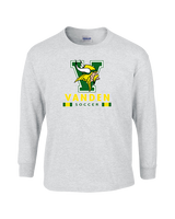 Vanden HS Boys Soccer Stacked - Cotton Longsleeve