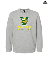 Vanden HS Boys Soccer Stacked - Mens Adidas Crewneck