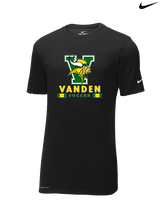 Vanden HS Boys Soccer Stacked - Mens Nike Cotton Poly Tee