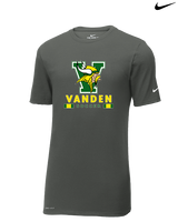 Vanden HS Boys Soccer Stacked - Mens Nike Cotton Poly Tee