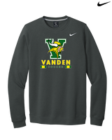 Vanden HS Boys Soccer Stacked - Mens Nike Crewneck