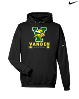 Vanden HS Boys Soccer Stacked - Nike Club Fleece Hoodie