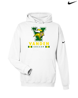 Vanden HS Boys Soccer Stacked - Nike Club Fleece Hoodie