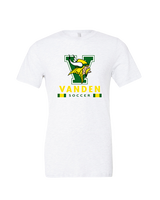 Vanden HS Boys Soccer Stacked - Tri-Blend Shirt
