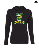 Vanden HS Boys Soccer Stacked - Womens Adidas Hoodie