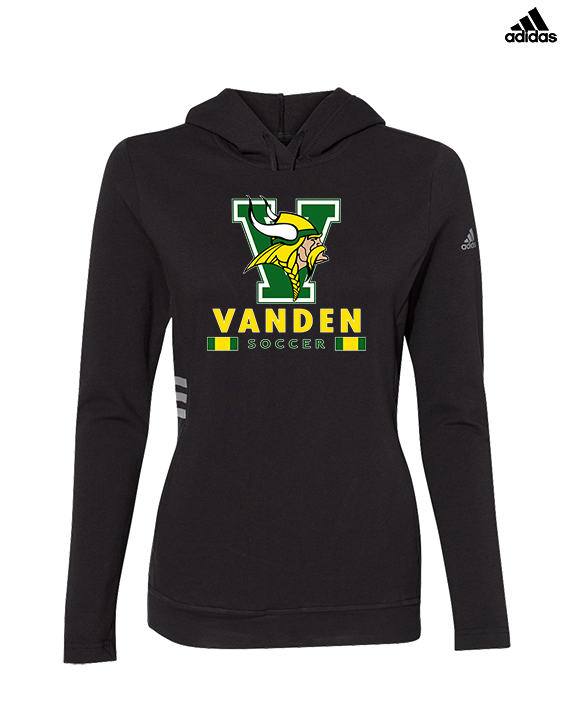 Vanden HS Boys Soccer Stacked - Womens Adidas Hoodie