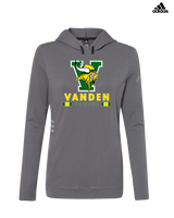 Vanden HS Boys Soccer Stacked - Womens Adidas Hoodie