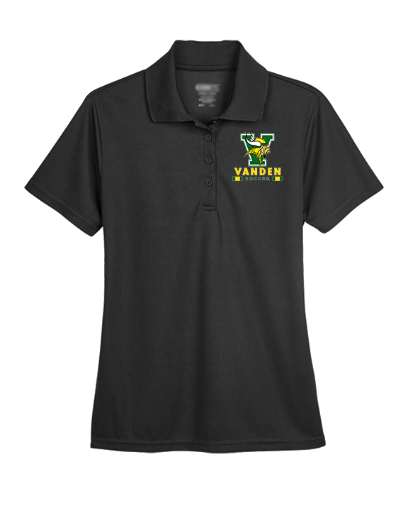 Vanden HS Boys Soccer Stacked - Womens Polo