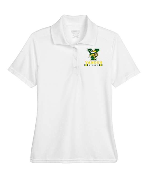 Vanden HS Boys Soccer Stacked - Womens Polo