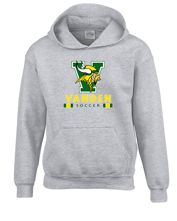 Vanden HS Boys Soccer Stacked - Youth Hoodie