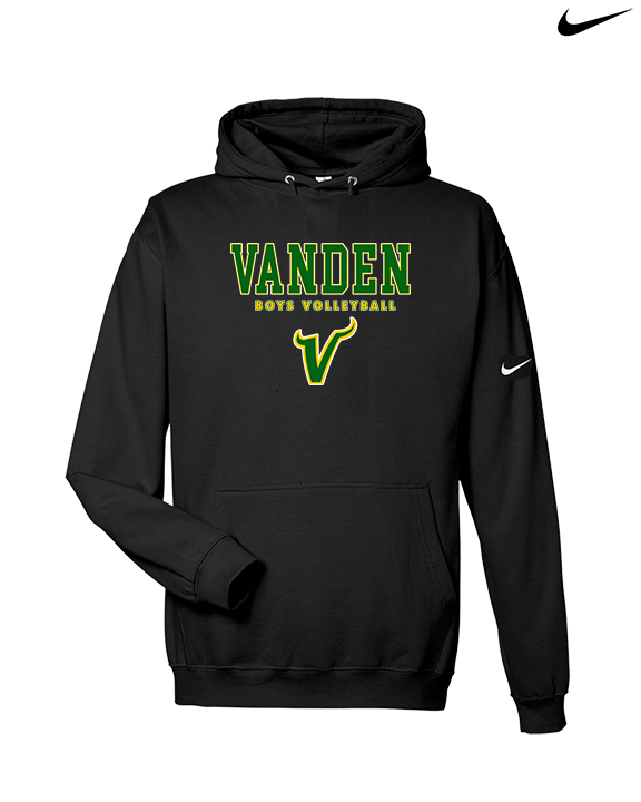 Vanden HS Boys Volleyball Block - Nike Club Fleece Hoodie