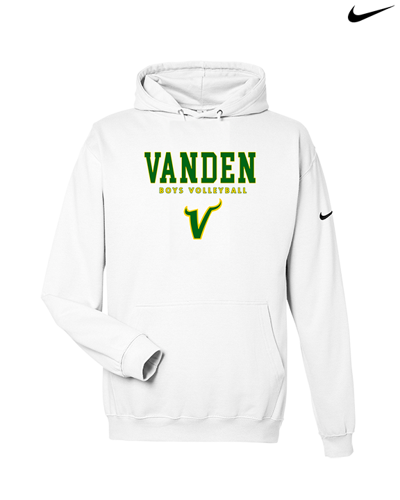 Vanden HS Boys Volleyball Block - Nike Club Fleece Hoodie