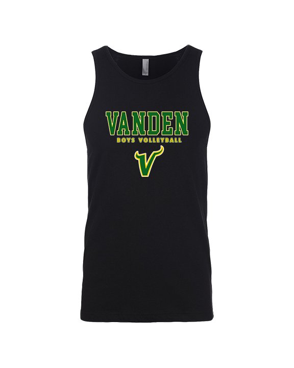 Vanden HS Boys Volleyball Block - Tank Top