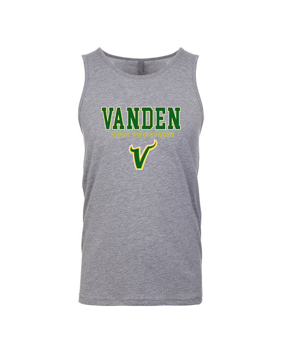 Vanden HS Boys Volleyball Block - Tank Top
