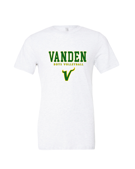 Vanden HS Boys Volleyball Block - Tri-Blend Shirt