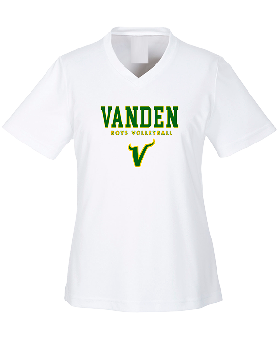 Vanden HS Boys Volleyball Block - Womens Performance Shirt