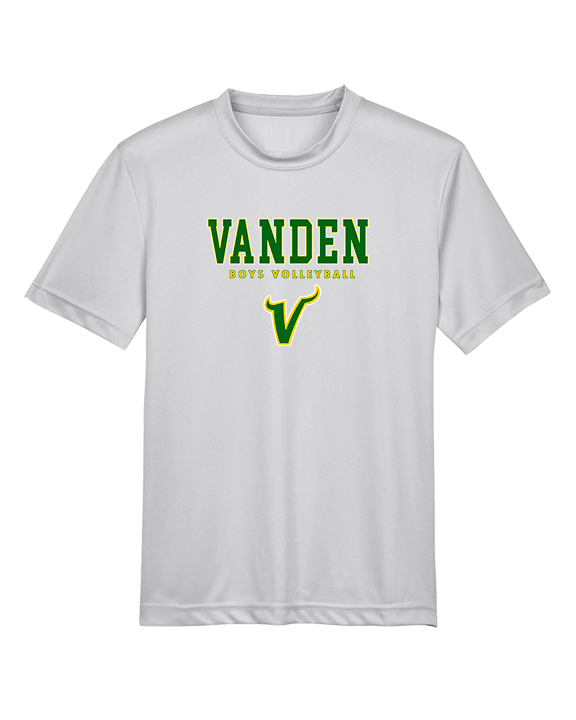Vanden HS Boys Volleyball Block - Youth Performance Shirt