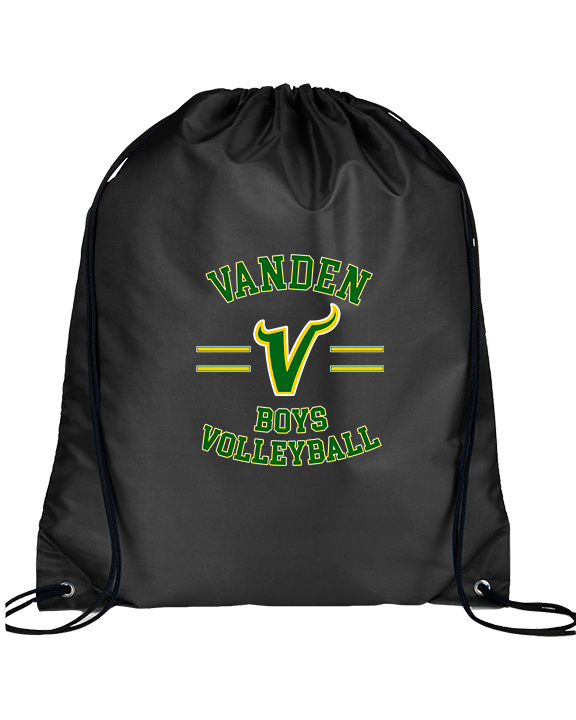 Vanden HS Boys Volleyball Curve - Drawstring Bag
