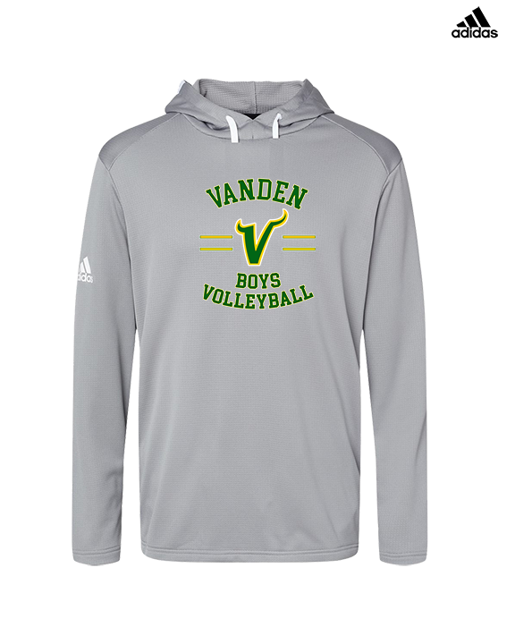 Vanden HS Boys Volleyball Curve - Mens Adidas Hoodie