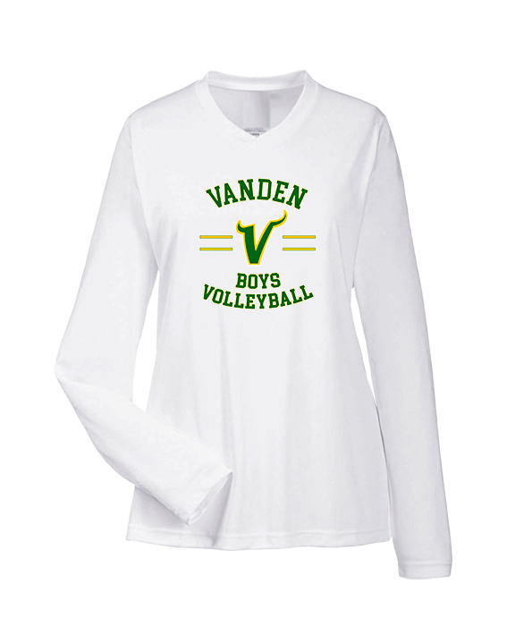 Vanden HS Boys Volleyball Curve - Womens Performance Longsleeve