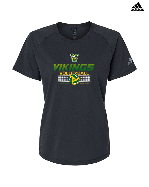 Vanden HS Boys Volleyball Leave It - Womens Adidas Performance Shirt