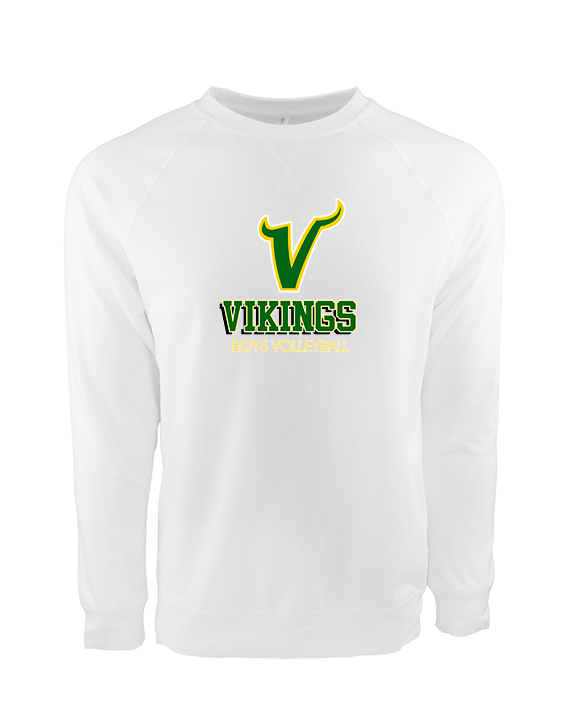 Vanden HS Boys Volleyball Shadow - Crewneck Sweatshirt