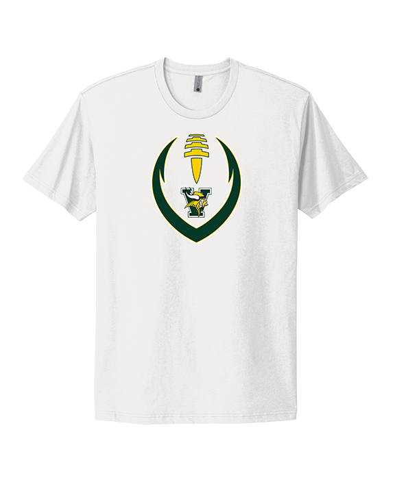 Vanden HS Football Full Football - Mens Select Cotton T-Shirt