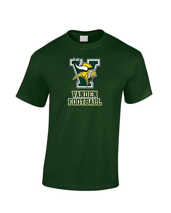 Vanden HS Football Logo Request - Cotton T-Shirt