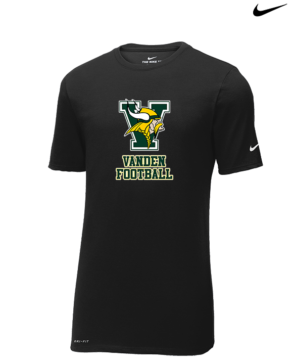 Vanden HS Football Logo Request - Mens Nike Cotton Poly Tee