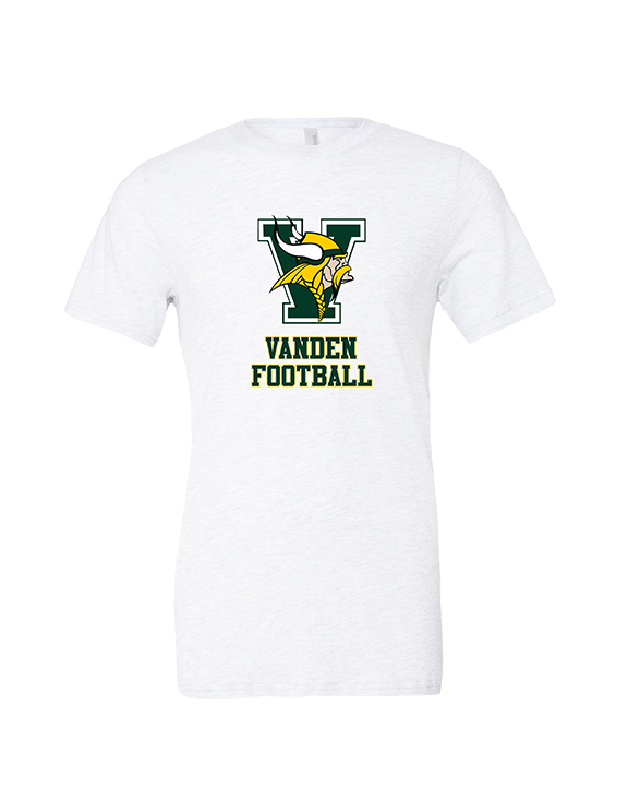 Vanden HS Football Logo Request - Tri-Blend Shirt