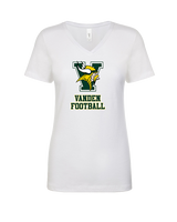 Vanden HS Football Logo Request - Womens Vneck