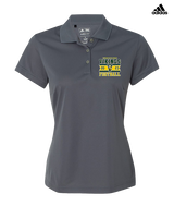 Vanden HS Football Stamp - Adidas Womens Polo