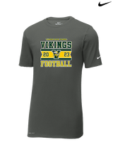 Vanden HS Football Stamp - Mens Nike Cotton Poly Tee