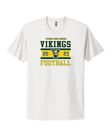 Vanden HS Football Stamp - Mens Select Cotton T-Shirt