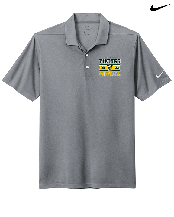Vanden HS Football Stamp - Nike Polo