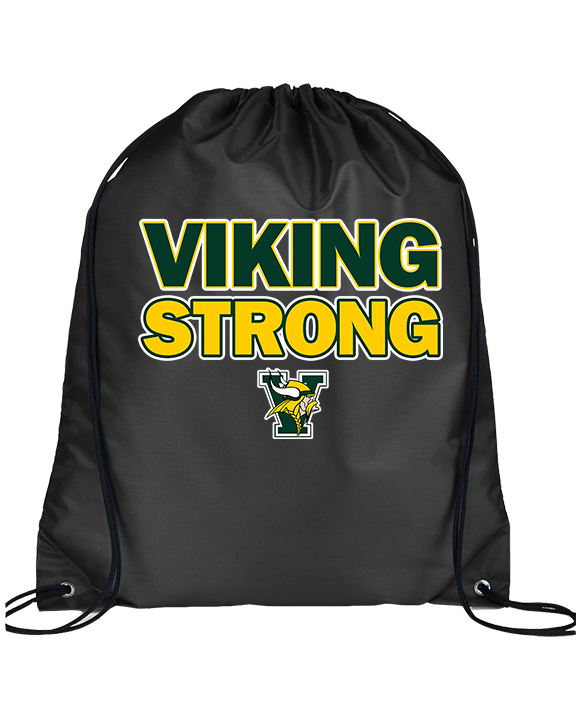 Vanden HS Football Strong - Drawstring Bag