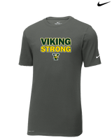 Vanden HS Football Strong - Mens Nike Cotton Poly Tee