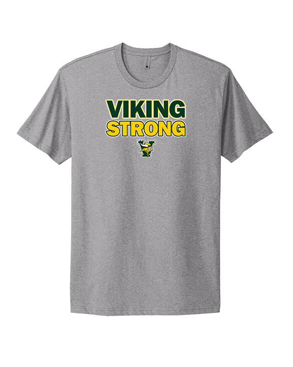 Vanden HS Football Strong - Mens Select Cotton T-Shirt