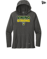Vanden HS Football Strong - New Era Tri-Blend Hoodie