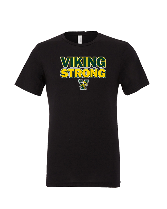 Vanden HS Football Strong - Tri-Blend Shirt