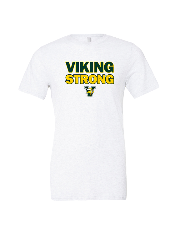 Vanden HS Football Strong - Tri-Blend Shirt