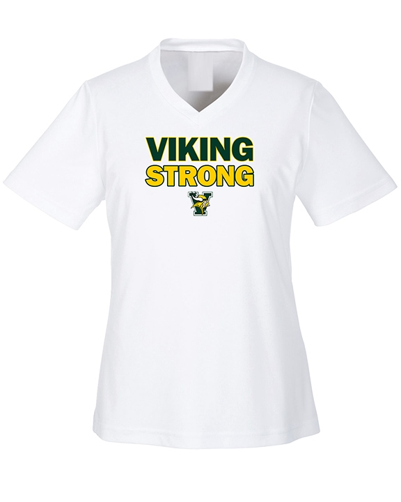 Vanden HS Football Strong - Womens Performance Shirt