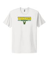 Vanden HS Girls Basketball Border - Mens Select Cotton T-Shirt