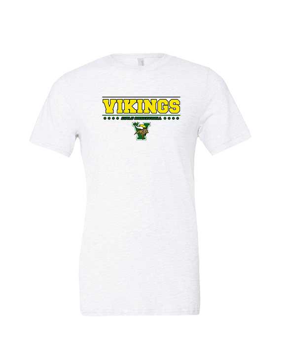 Vanden HS Girls Basketball Border - Tri-Blend Shirt