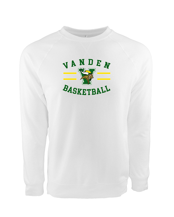 Vanden HS Girls Basketball Curve - Crewneck Sweatshirt